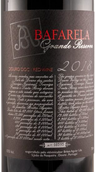 2018 Bafarela Grande Reserva red