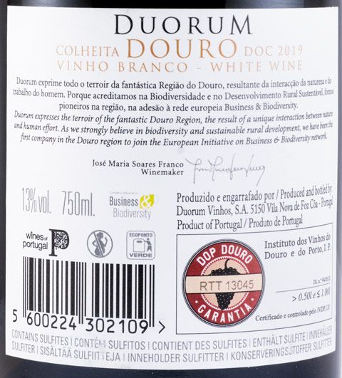 2019 Duorum white