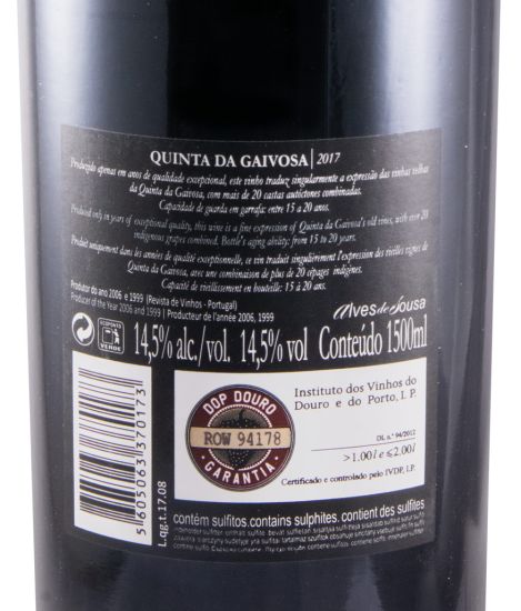 2017 Quinta da Gaivosa tinto