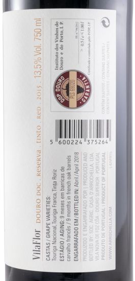 2015 Casa de Arrochella Vila Flor Reserva red
