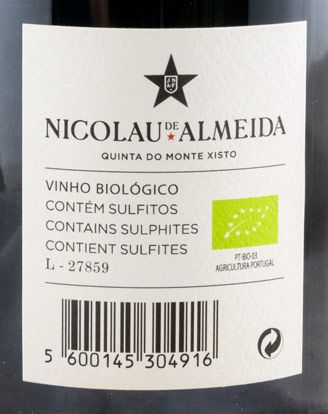 2018 Quinta do Monte Xisto tinto