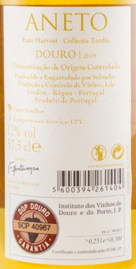 2019 Aneto Colheita Tardia branco 37,5cl