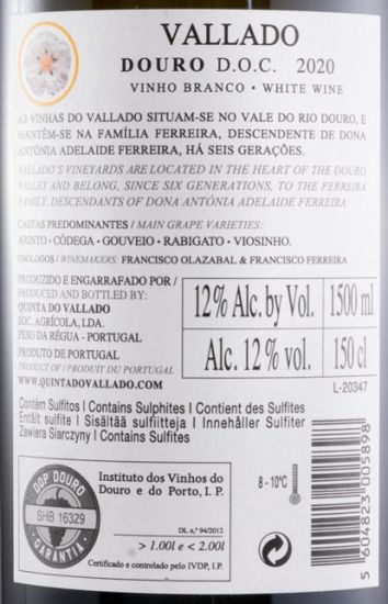 2020 Vallado branco 1,5L