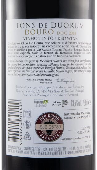 2018 Tons de Duorum red