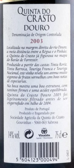 2003 Quinta do Crasto tinto