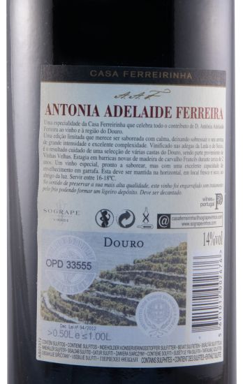 2013 Casa Ferreirinha Antonia Adelaide Ferreira tinto