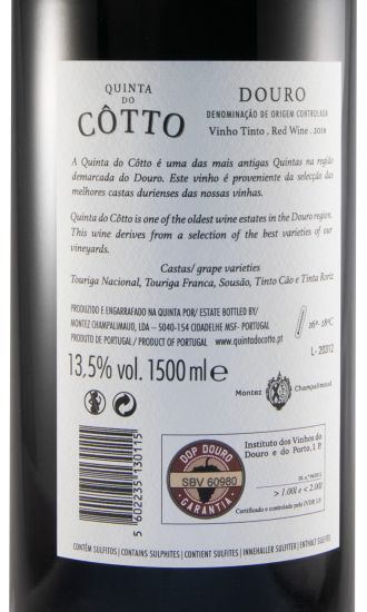 2018 Quinta do Côtto red 1.5L