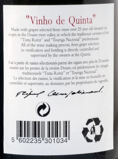 2001 Quinta do Côtto Grande Escolha tinto
