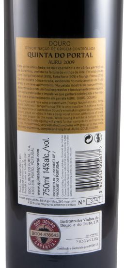 2009 Quinta do Portal Auru tinto