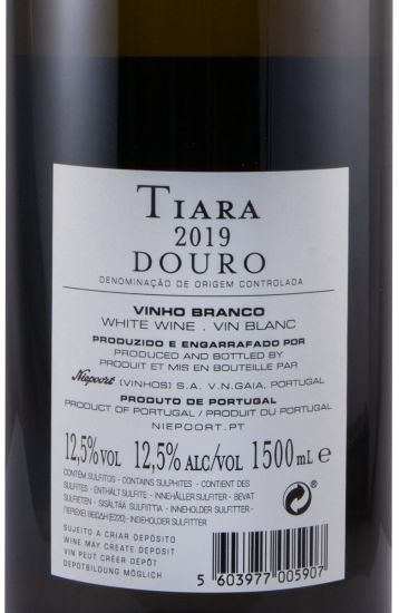 2019 Niepoort Tiara white 1.5L