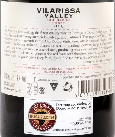 2019 Vilarissa Valley red