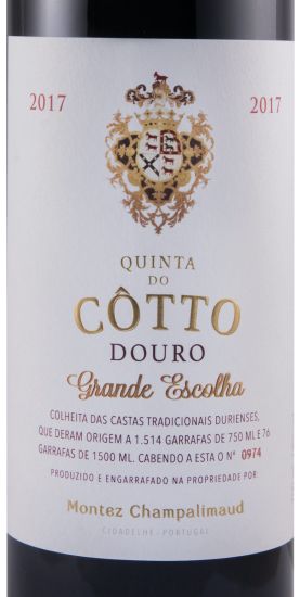 2017 Quinta do Côtto Grande Escolha red