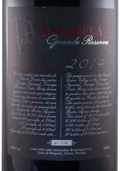 2014 Bafarela Grande Reserva tinto 3L