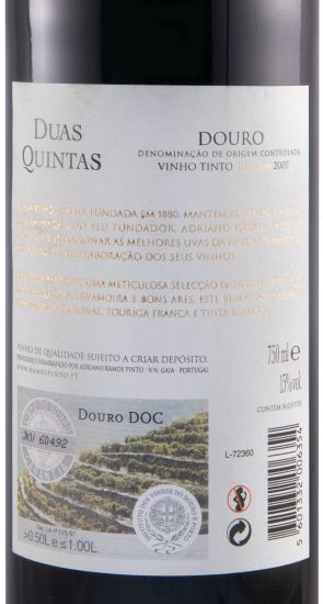 2007 Duas Quintas Reserva tinto