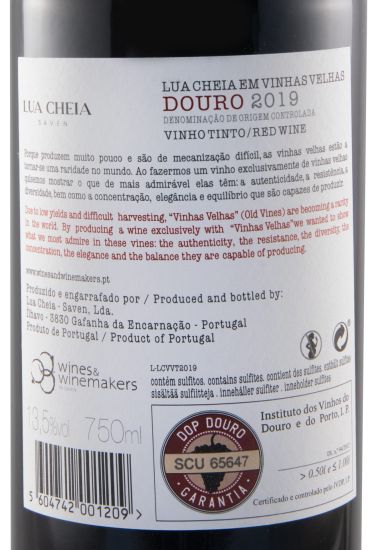 2019 Lua Cheia em Vinhas Velhas tinto