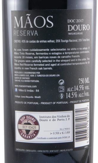 2017 Mãos Reserva red