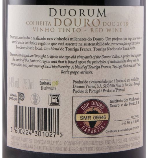 2018 Duorum tinto