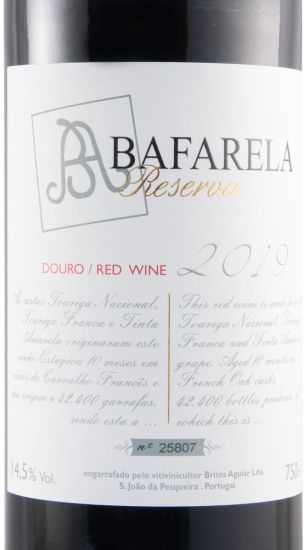 2019 Bafarela Reserva red