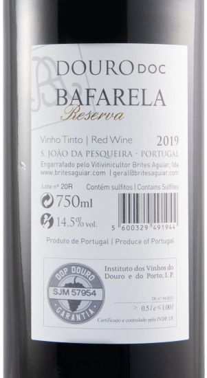 2019 Bafarela Reserva red