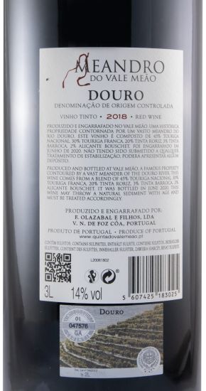2018 Meandro do Vale Meão red 3L