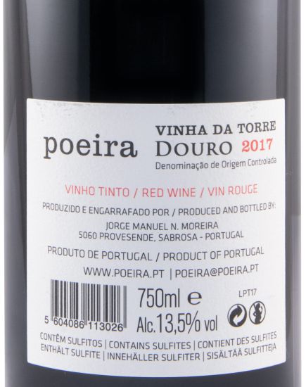 2017 Poeira Vinha da Torre red