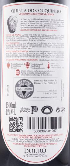 2018 Quinta do Couquinho tinto 1,5L
