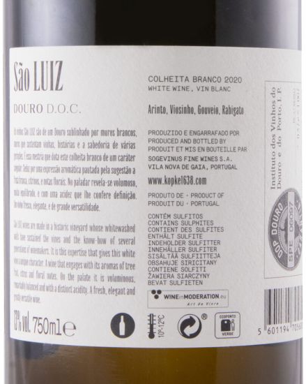 2020 Kopke São Luiz white