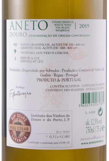 2019 Aneto white