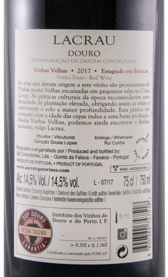2017 Lacrau Vinhas Velhas tinto