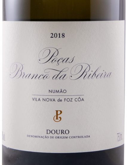 2018 Poças Branco da Ribeira branco
