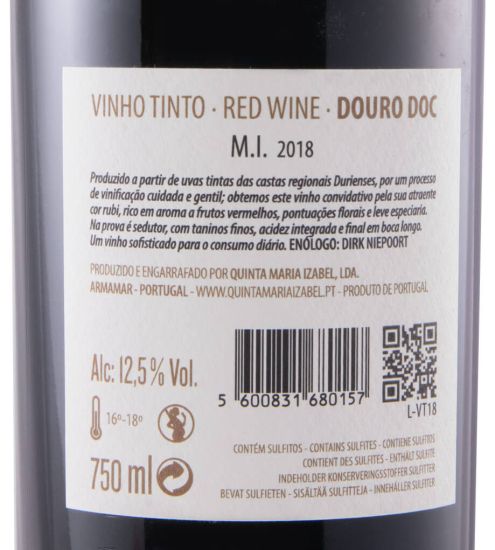 2018 Quinta Maria Izabel MI tinto