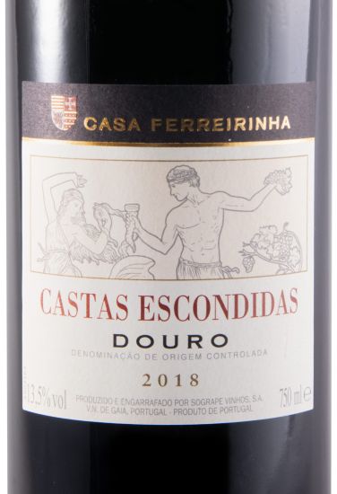 2018 Casa Ferreirinha Castas Escondidas red