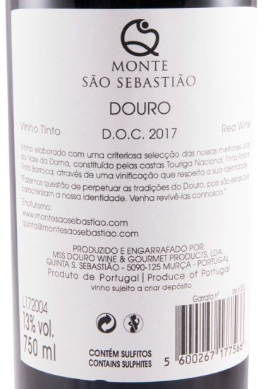 2017 Monte São Sebastião tinto