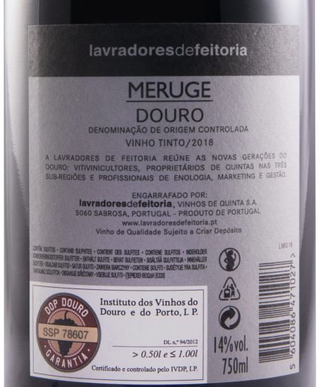 2018 Lavradores de Feitoria Meruge tinto