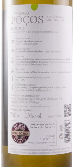 2018 Quinta dos Poços Colheita white (damaged label)