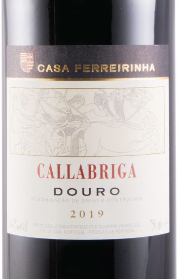 2019 Casa Ferreirinha Callabriga red
