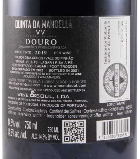 2019 Quinta da Manoella Vinhas Velhas tinto