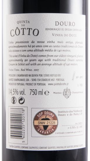 2017 Quinta do Côtto Vinha do Dote tinto