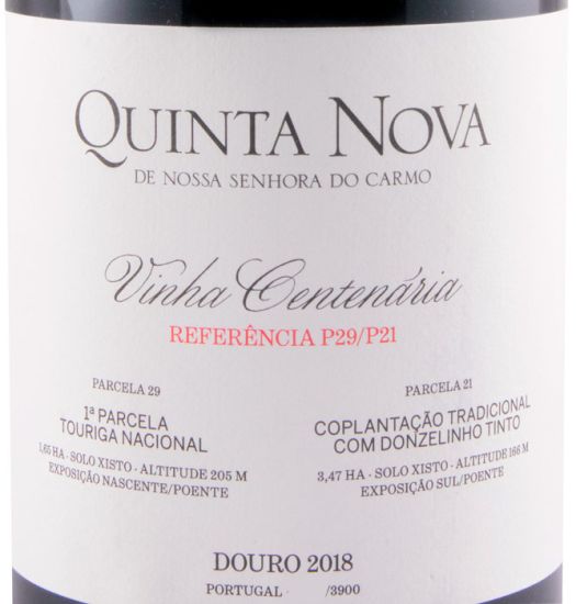2018 Quinta Nova Vinha Centenária Referência P29/P21 tinto