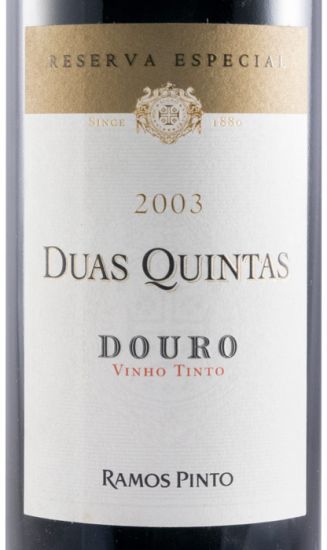 2003 Duas Quintas Reserva Especial tinto