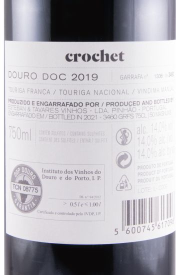 2019 Esteban & Tavares Crochet red
