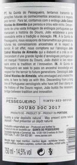 2017 Quinta do Pessegueiro tinto
