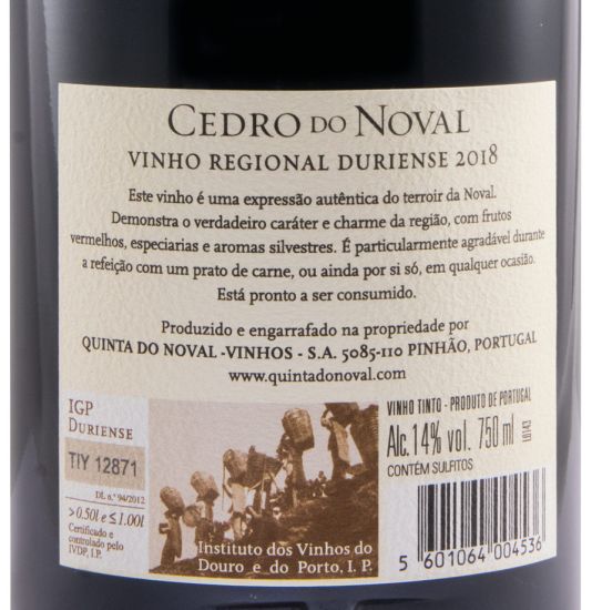 2018 Cedro do Noval red