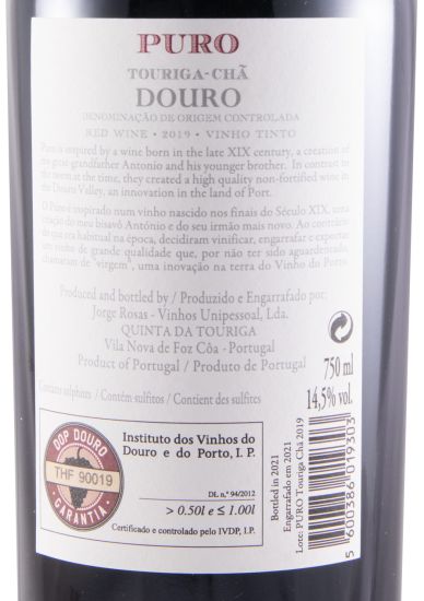 2019 Quinta da Touriga-Chã Puro tinto