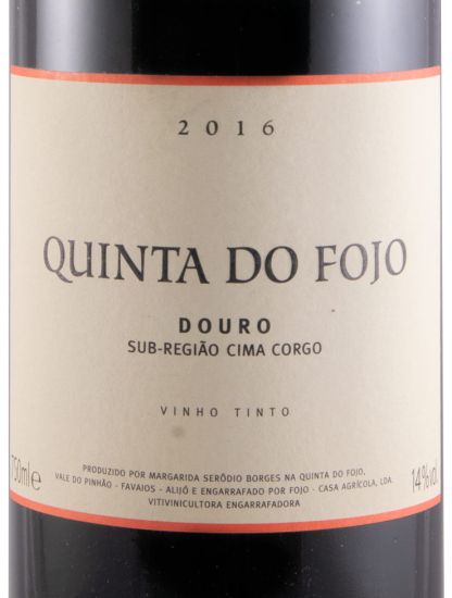 2016 Quinta do Fojo red