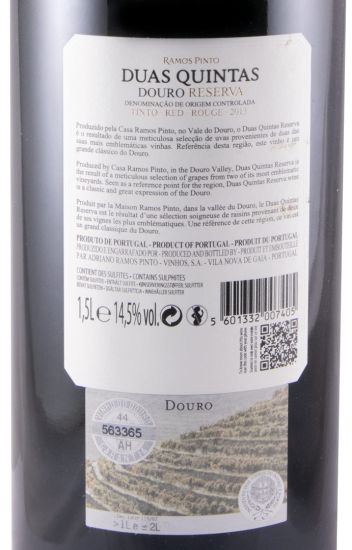 2013 Duas Quintas Reserva red 1.5L