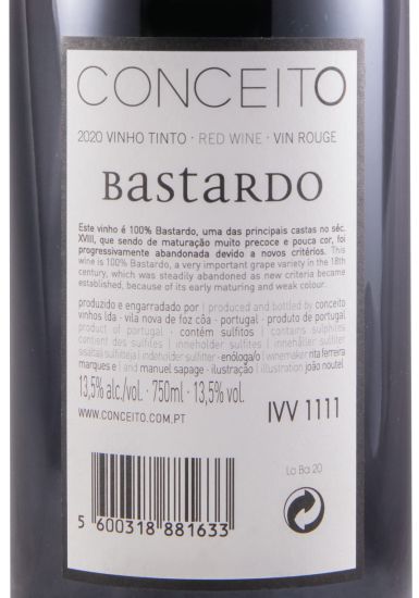 2020 Conceito Bastardo tinto