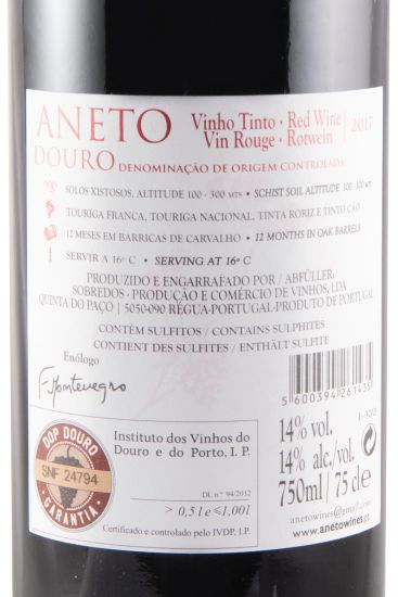 2017 Aneto tinto