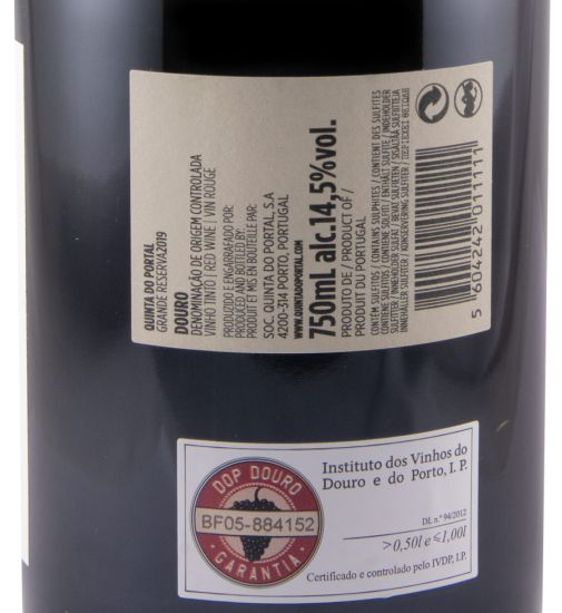 2019 Quinta do Portal Grande Reserva tinto