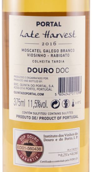 2016 Quinta do Portal Colheita Tardia branco 37,5cl